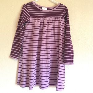 Hanna Andersson Purple Stripe Dress